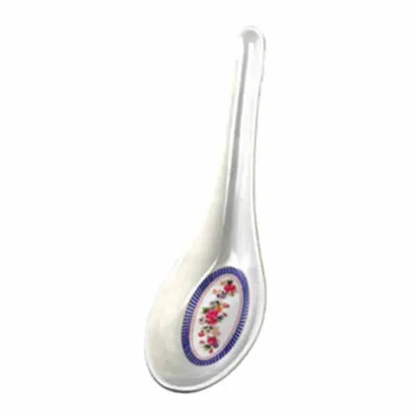 Thunder Group 7004AR Rose 3/4 oz. Melamine Spoon | Case of 60