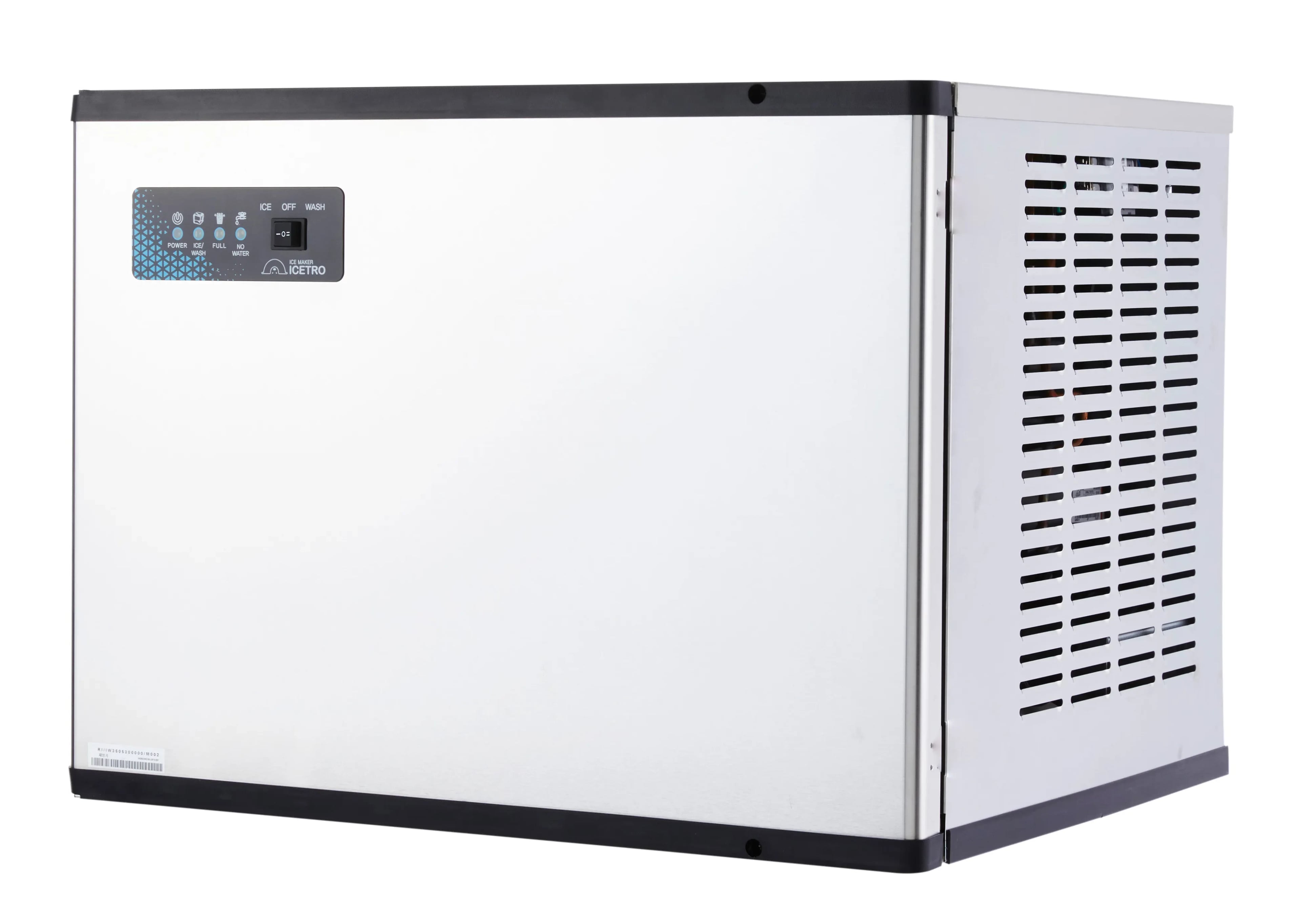 Icetro IM-0750 IM-0750-AH Modular Ice Machine Air Cooled Condenser Up To 737 Pounds Per Day Production Capacity Cube, Half Cube Style Ice — 208-230V, 1PH