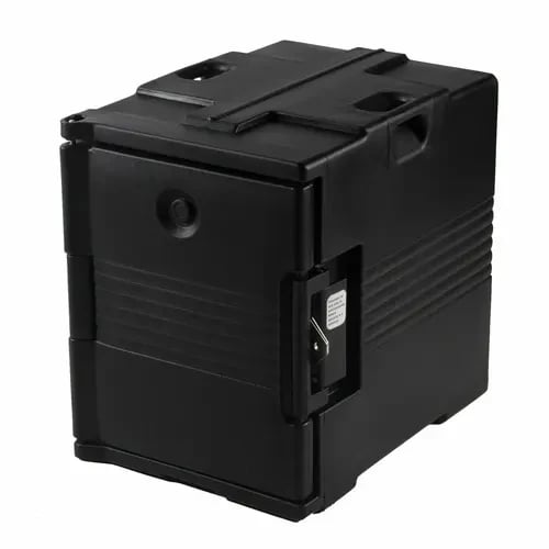 Cambro Ultra Pan Carrier UPC400SP110 Insulated Black Front Loader Food Carrier
