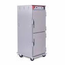 BevLes HTSS74W121 Insulated Solid Dutch Doors Full Height Heated Holding Cabinet 28"W