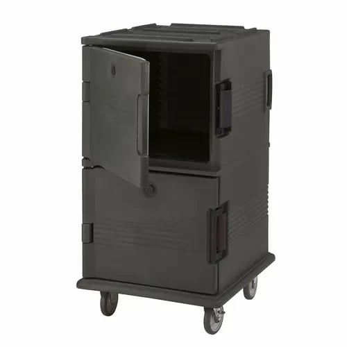 Cambro Ultra Cam Cart UPC1600110 Insulated Black Front Loader Food Carrier