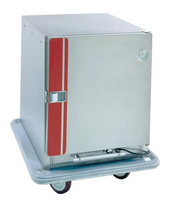 Carter-Hoffmann PH181 Freestanding Prepared Food Transport Cart Heated (6) 12" x 20", 18" x 26" Trays Adjustable Universal Slides — 230V, 1PH