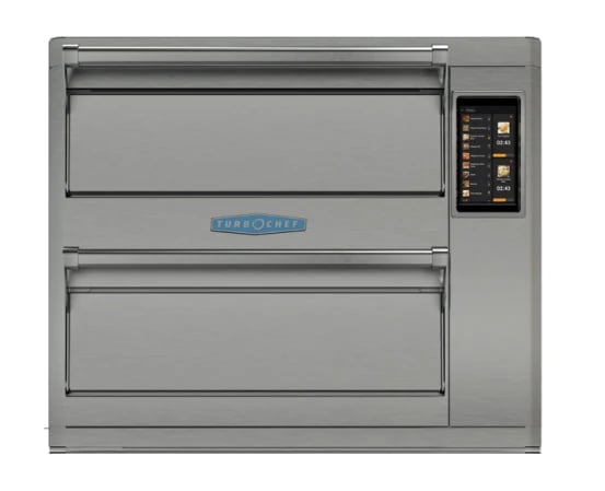 TurboChef™ Double Batch Countertop High Speed Oven Ventless Impingement Cooking 2 Ovens — 208/240V, 3PH