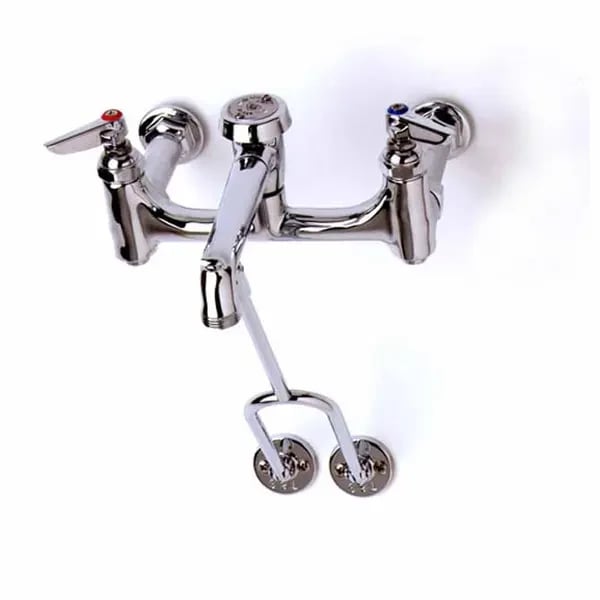 T&S B-0655-BSTP 8" Wall Mount Service Sink Faucet