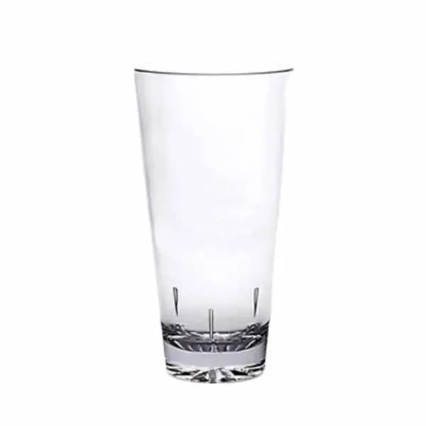 Thunder Group PLTHMG020C 20 oz. Clear Polycarbonate Mixing Glass | Case of 12