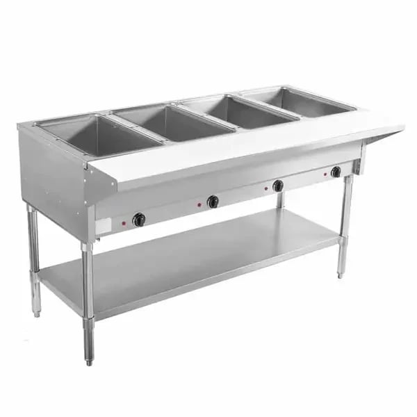 BevLes BVST-4-120 4-Well 120V Electric Hot Food Table 58"W