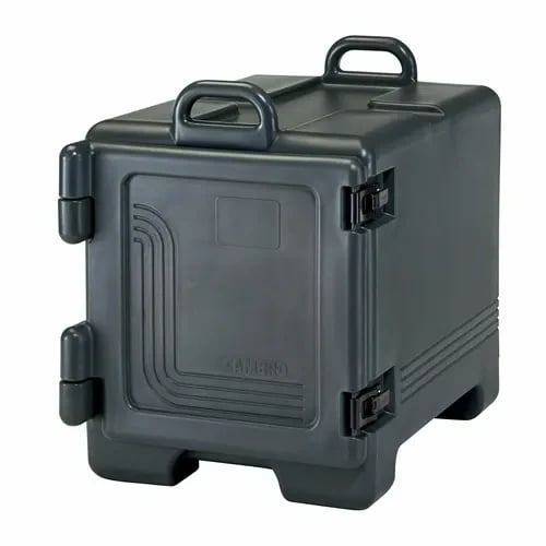Cambro 1318CC110 Insulated Black Front Loader Food Carrier