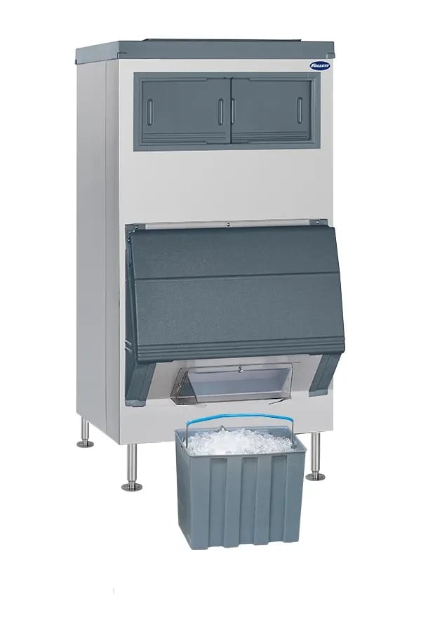 Follett Ice•DevIce™ Series DEV700SG-30-LP Gravity Dispense Ice Bin 680 Pound Capacity Polyethylene Interior Cube, Nugget Ice Compatibility