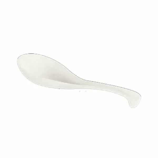 Thunder Group 7000V Ivory 1 oz. Melamine Spoon | Case of 60