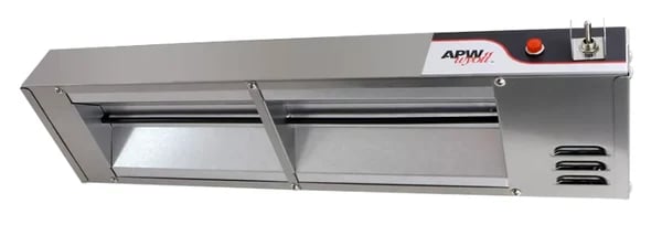 APW Wyott FD-60H-T 1,610 High Wattage Heat Strip with Toggle Switch 60"L