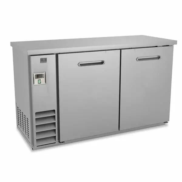Kelvinator KCHBB60SS Stainless Steel Top Back Bar Cooler 61-1/8"W