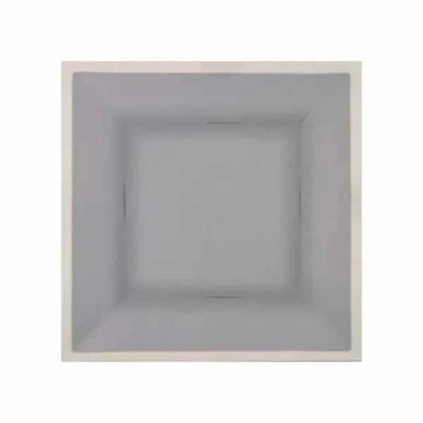 Thunder Group SD3216H Graham 16" x 16" Square Melamine Plate | Case of 6