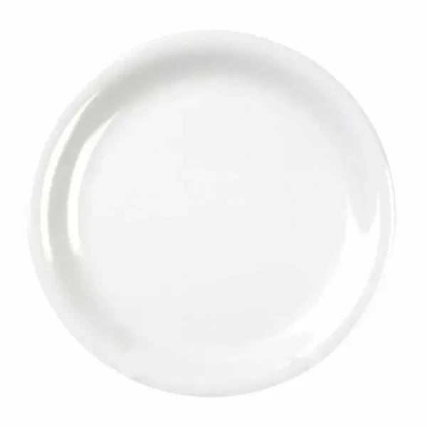 Thunder Group CR106W White 6-1/2" Melamine Plate | Case of 12