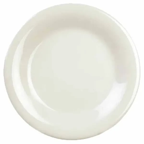 Thunder Group CR005V Ivory 5-1/2" Melamine Plate | Case of 12