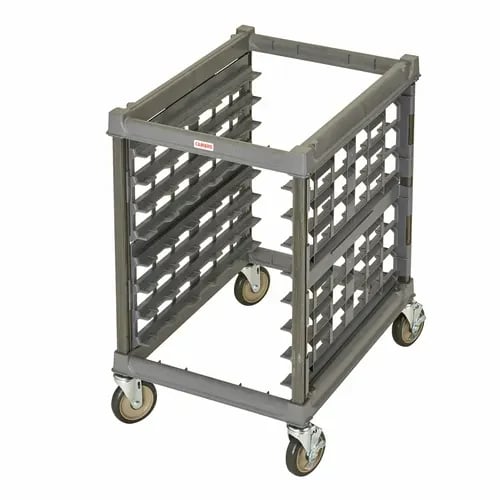 Cambro Camshelving UPR1826U8580 8-Full Size Brushed Graphite Sheet Pan Rack 23-1/4"W X 30-7/8"L X 33-1/8"H