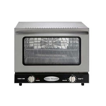 Serv-Ware ECO-21 Countertop Electric Convection Oven Quarter Size — main image