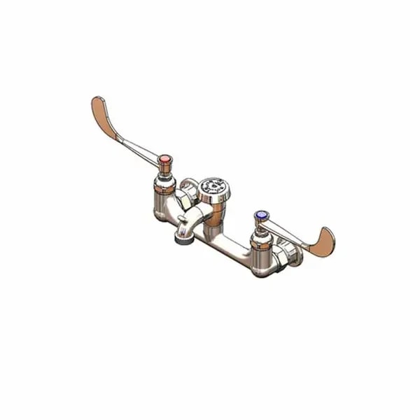 T&S B-0659 8" Wall Mount Service Sink Faucet — main image