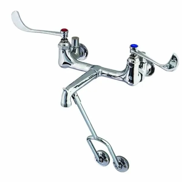 T&S B-0664 8" Wall Mount Service Sink Faucet — main image
