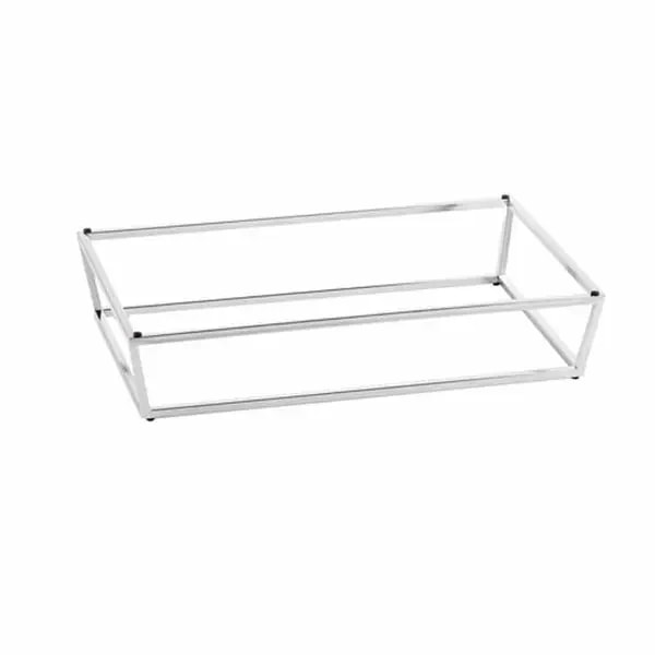 Tablecraft 21000 Stainless Steel Display Riser 20-3/4" x 12-3/4" x 3-7/8" — main image