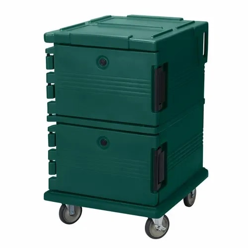 Cambro Ultra Cam Cart UPC1200519 Insulated Green Front Loader Food Carrier — main image