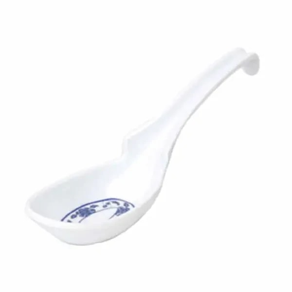 Thunder Group 7100TB Lotus 1 oz. Melamine Soup Spoon | Case of 60 — main image