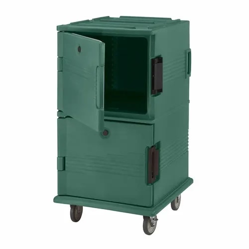 Cambro Ultra Cam Cart UPC1600519 Insulated Green Front Loader Food Carrier — main image