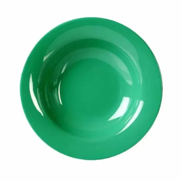 Thunder Group CR5077GR Green 8 oz. Melamine Salad Bowl | Case of 12 — main image
