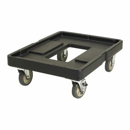 Cambro Camdolly CD400110 Open Frame Black Food Carrier Dolly — main image
