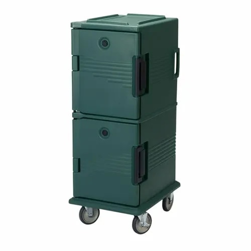 Cambro Ultra Cam Cart UPC800192 Insulated Granite Green Front Loader Food Carrier — main image