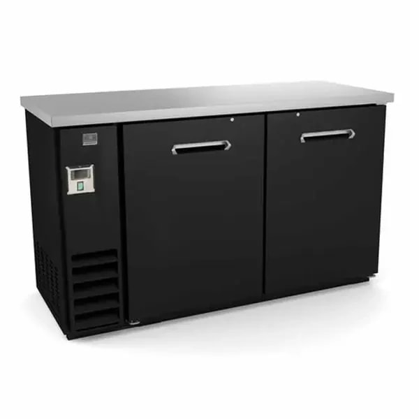 Kelvinator KCHBB60S Stainless Steel Top Back Bar Cooler 61-1/8"W — main image