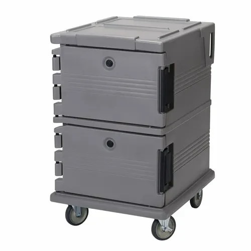 Cambro Ultra Cam Cart UPC1200191 Insulated Granite Gray Front Loader Food Carrier — main image