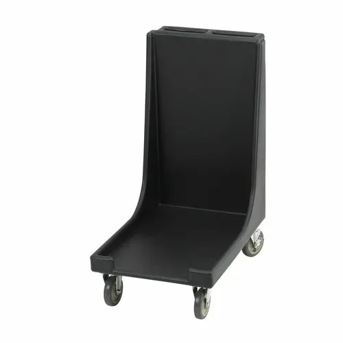Cambro Camdolly CD1826H110 Black Food Carrier Dolly With Handle — main image