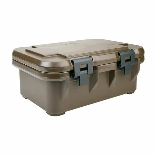 Cambro S-Series Ultra Pan Carrier UPCS160131 Dark Brown Top Loader 6" Deep — main image