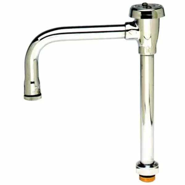 T&S B-0407-03 8-3/4" Swivel Faucet Gooseneck Spout Nozzle — main image