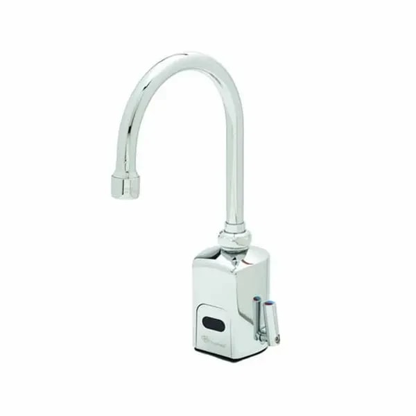 T&S EC-3130-LF22-HG Single Hole Deck Mount ChekPoint Electronic Hands Free Sensor Faucet — main image