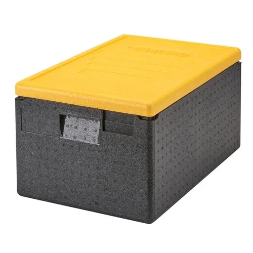 Cambro Gobox EPP180CLSW361 Black Top Loader 8" Deep — main image