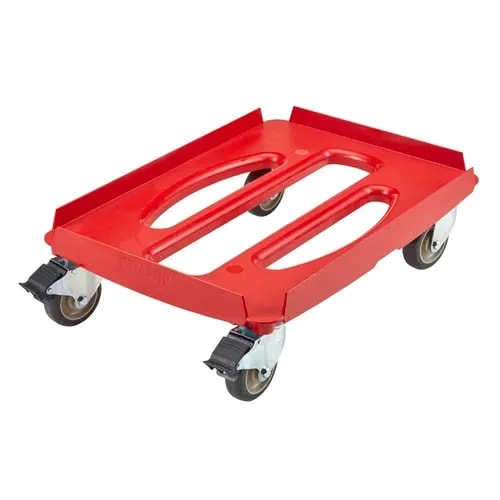 Cambro Cam Gobox Camdolly CDC300358 Red Food Carrier Dolly — main image