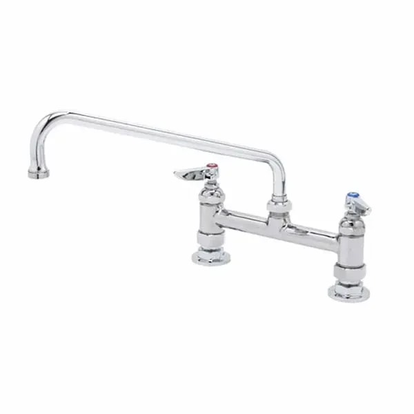 T&S B-2280-CR 8" Double Pantry Faucet — main image