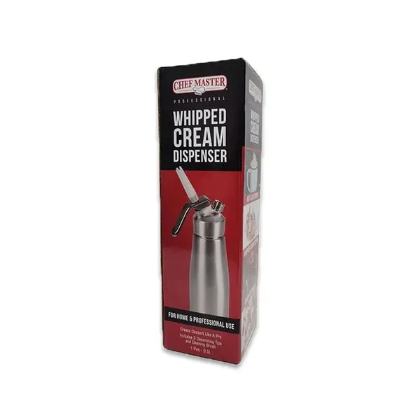 Chef Master 90076 1 Pint Whipped Cream Dispenser — main image
