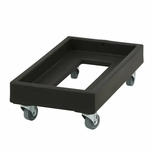 Cambro Camdolly CD1327110 Open Frame Black Food Carrier Dolly — main image