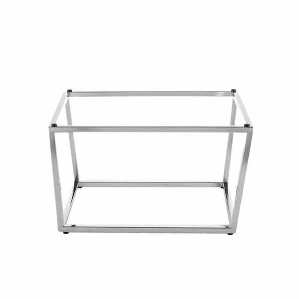 Tablecraft 21003 Stainless Steel Display Riser 12-3/4" x 10-1/2" x 7-1/4" — main image