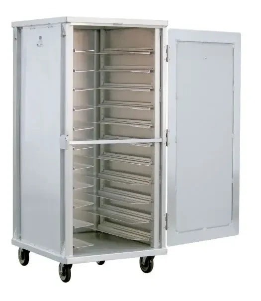 Carter-Hoffmann® E8610V Freestanding Prepared Food Transport Cart Ambient (10)18" x 26" Trays Adjustable Universal Slides — main image