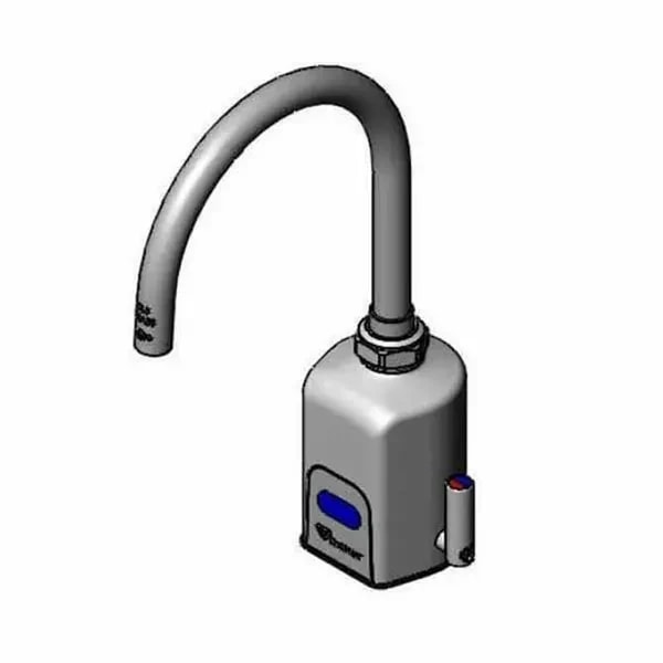 T&S EC-3130-XP-F15 Single Hole Deck Mount ChekPoint Electronic Hands Free Sensor Faucet — main image