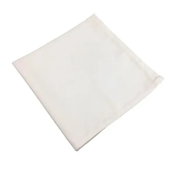 Monarch P-NAP-W-SPUN 20" x 20" White Hemmed Napkin | Pack of 25 — main image