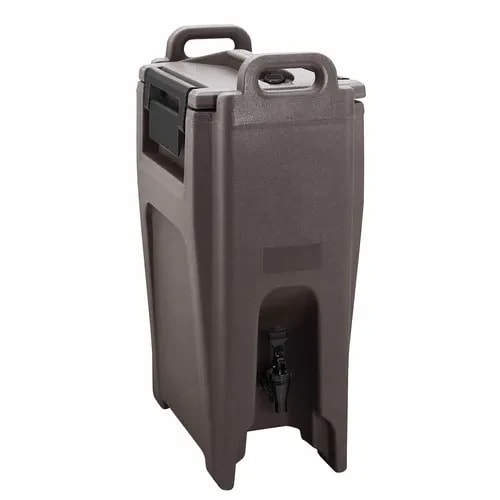 Cambro Camtainer UC500194 5-1/4 Gallon Insulated Granite Sand Beverage Dispenser — main image