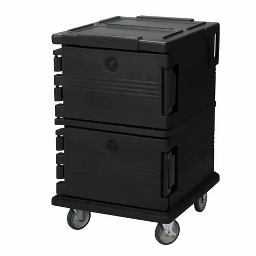 Cambro Ultra Cam Cart UPC1200110 Insulated Black Front Loader Food Carrier — main image