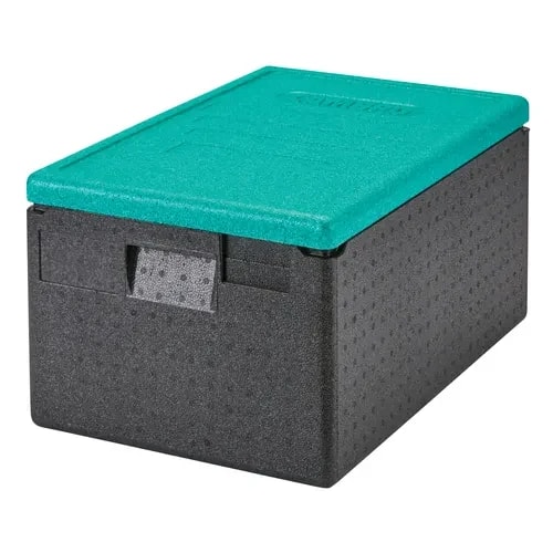 Cambro Gobox EPP180CLSW360 Black Top Loader 8" Deep — main image