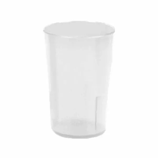 Thunder Group PLTHTB010C Clear 9-1/2 oz. Plastic Tumbler Glass | Case of 12 — main image