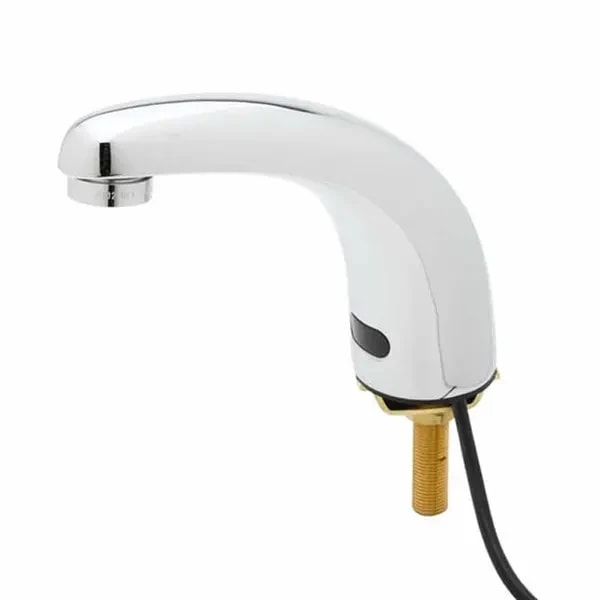 T&S 5EF-1D-DS-VF05 Single Hole Deck Mount Equip Electronic Hands Free Sensor Faucet — main image