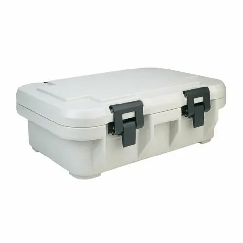 Cambro S-Series Ultra Pan Carrier UPCS140480 Speckled Gray Top Loader 4" Deep — main image